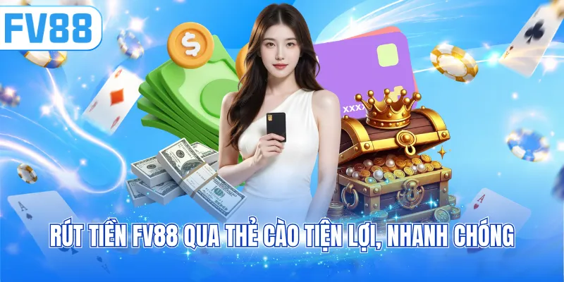 Rút tiền FV88 qua thẻ cào tiện lợi, nhanh chóng