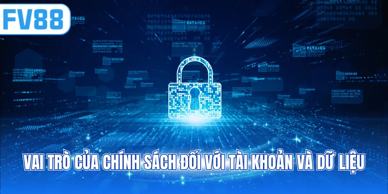 Vai trò của chính sách đối với tài khoản và dữ liệu
